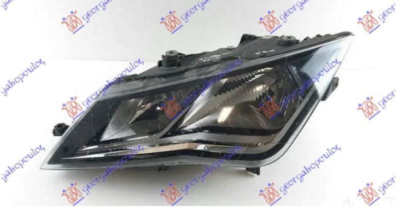 FAR ELEKTRICNI (H7/H7) SA LED DNEVNIM SVETLOM (SA MOTOROM) (DEPO) SEAT LEON 2017-2020 (5F1)
