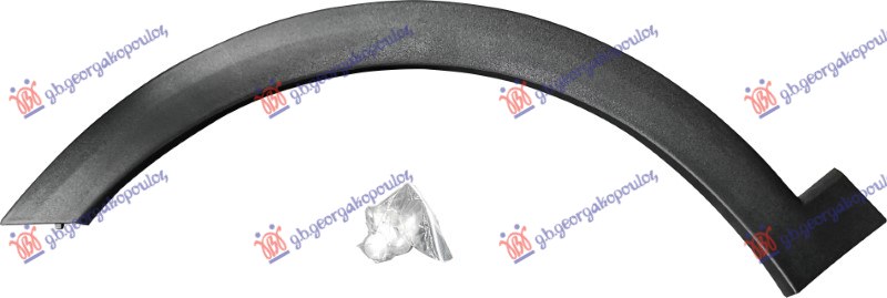RUB PLASTICNI PREDNJEG BLATOBRANA SEAT ARONA 2017-2022 (KJ7/KJP)