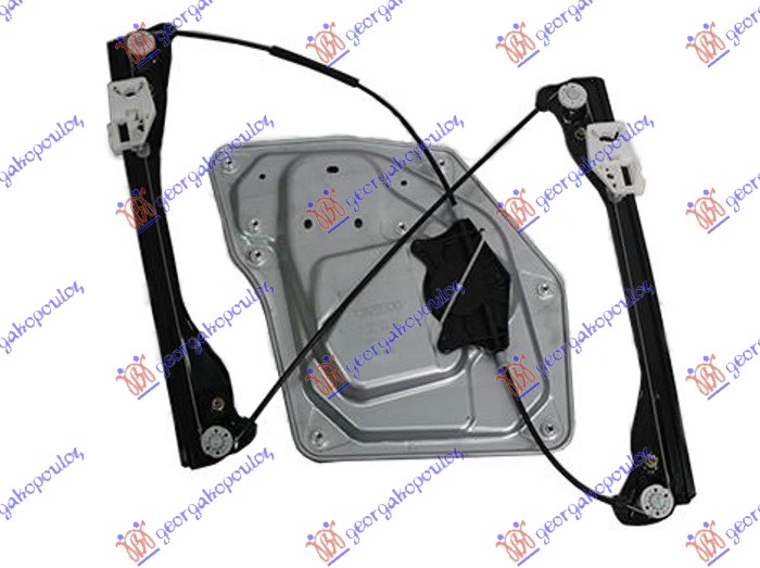 PODIZAC PREDNJEG PROZORA ELEKTRICNI (BEZ MOTORA) (SA NOSACEM) SKODA SUPERB 2008-2013 (3T4/3T5)