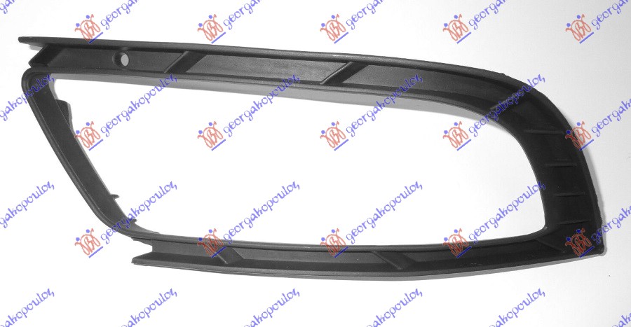 OKVIR MAGLENKE CRNI SKODA SUPERB 2013-2015 (3T4/3T5)