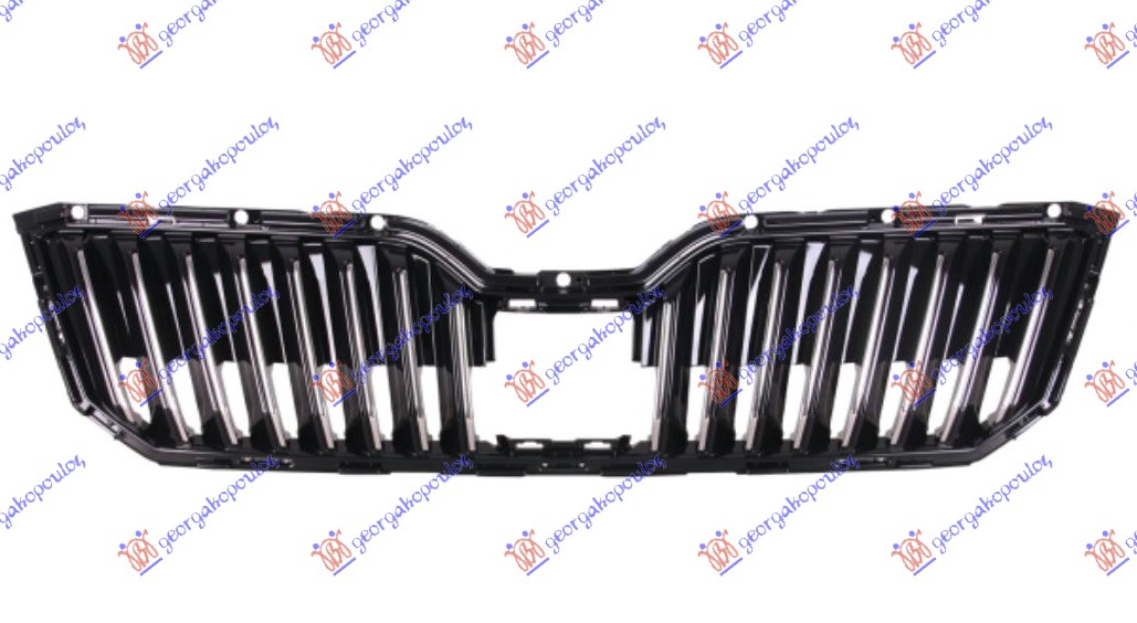 PVC MASKA (SA OTVORIMA ZA OKVIR) (TEMPOMAT) SKODA SUPERB 2015-2019 (3V3/3V5)