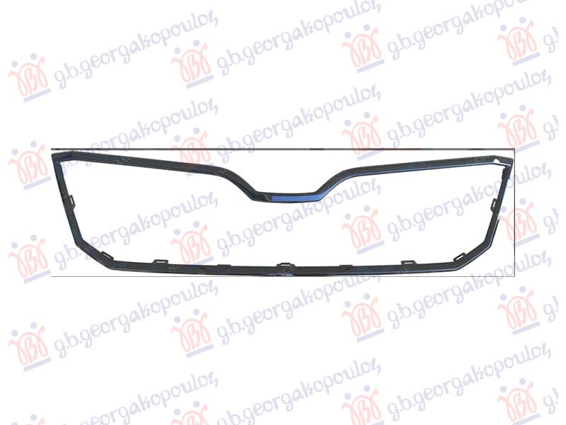 OKVIR PVC MASKE CRNI SKODA SUPERB 2015-2019 (3V3/3V5)
