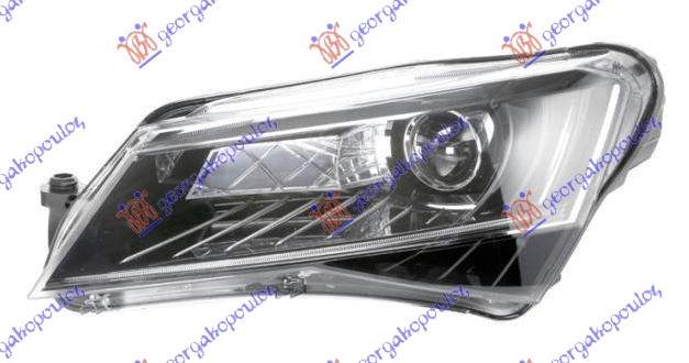 FAR Bi-XENON AFS (DYNAMIC LIGHT ASSIST) SA LED DNEVNIM SVETLOM (HELLA) SKODA SUPERB 2015-2019 (3V3/3V5)