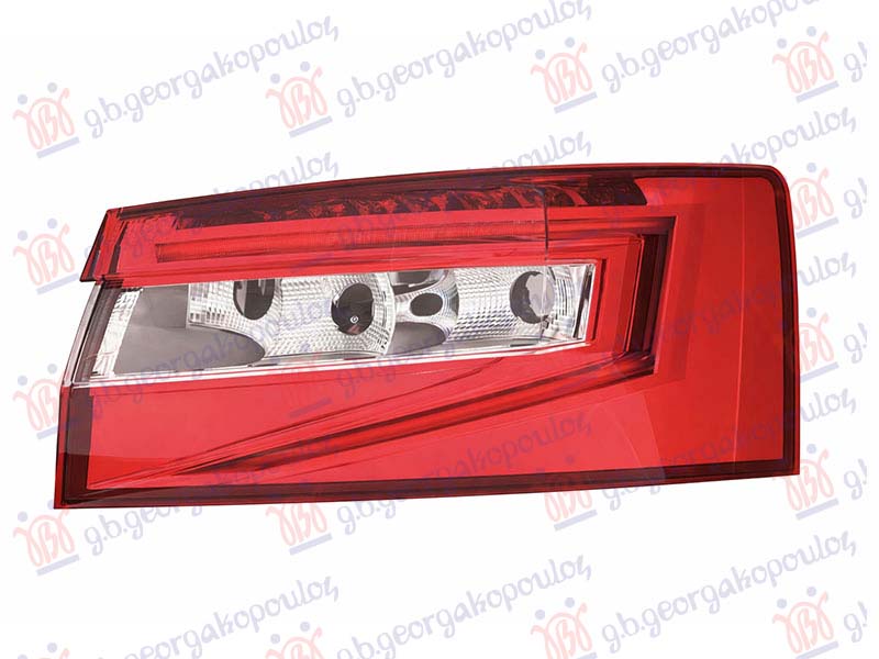 STOP LAMPA SPOLJASNJA CELA LED ZATAMNJENA SKODA SUPERB 2015-2019 (3V3/3V5)