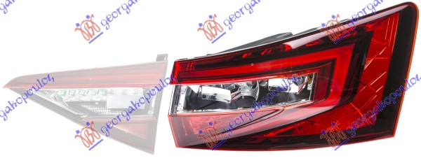 STOP LAMPA SPOLJASNJA KARAVAN CELA LED ZATAMNJENA (HELLA) SKODA SUPERB 2015-2019 (3V3/3V5)