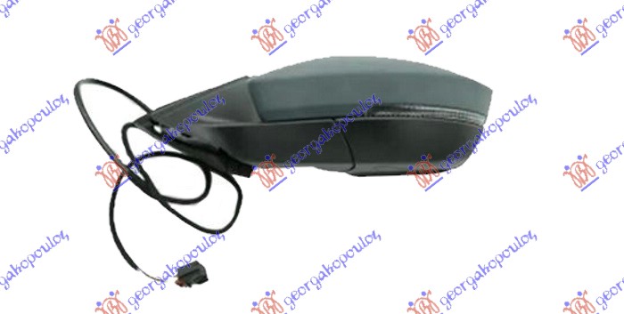 RETROVIZOR ELEKTRICNI SA GREJACEM PM (MIGAVAC) SKODA SUPERB 2015-2019 (3V3/3V5)