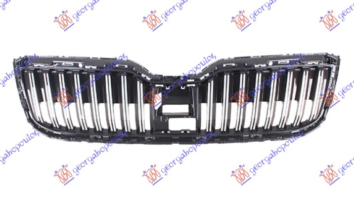 PVC MASKA CRNA/HROM SKODA SUPERB 2019-2024 (3V3/3V5)