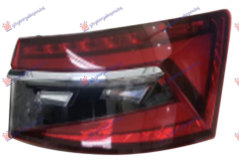 STOP LAMPA SPOLJASNJA CELA LED ZATAMNJENA (HELLA) SKODA SUPERB 2019-2024 (3V3/3V5)