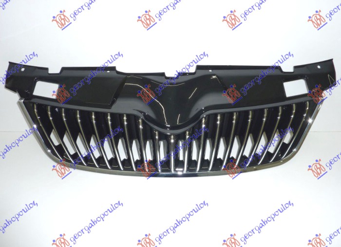 PVC MASKA CRNA/HROM (HROM DONJA LAJSNA) SKODA FABIA 2010-2014 (542/545)
