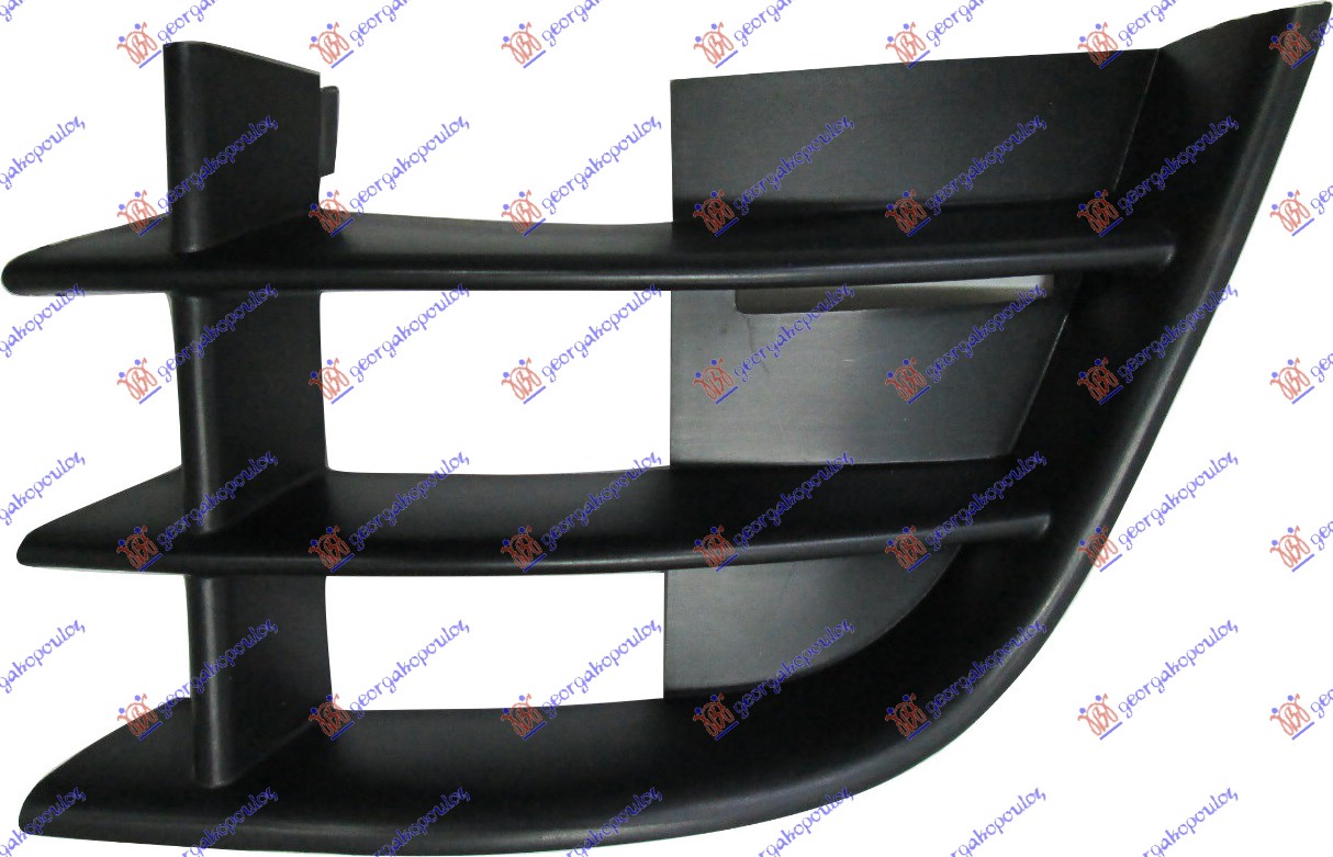 RESETKA PREDNJEG BRANIKA (POKLOPAC KUKE) SKODA ROOMSTER 2010-2015 (5J7)