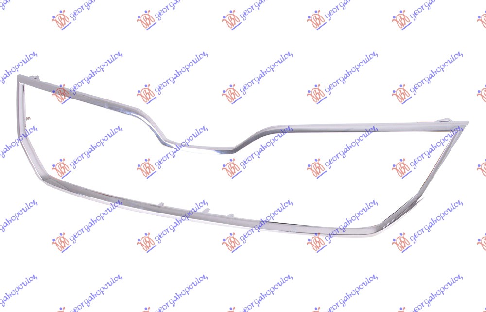 OKVIR PVC MASKE HROM SKODA FABIA 2014-2018 (NJ3)