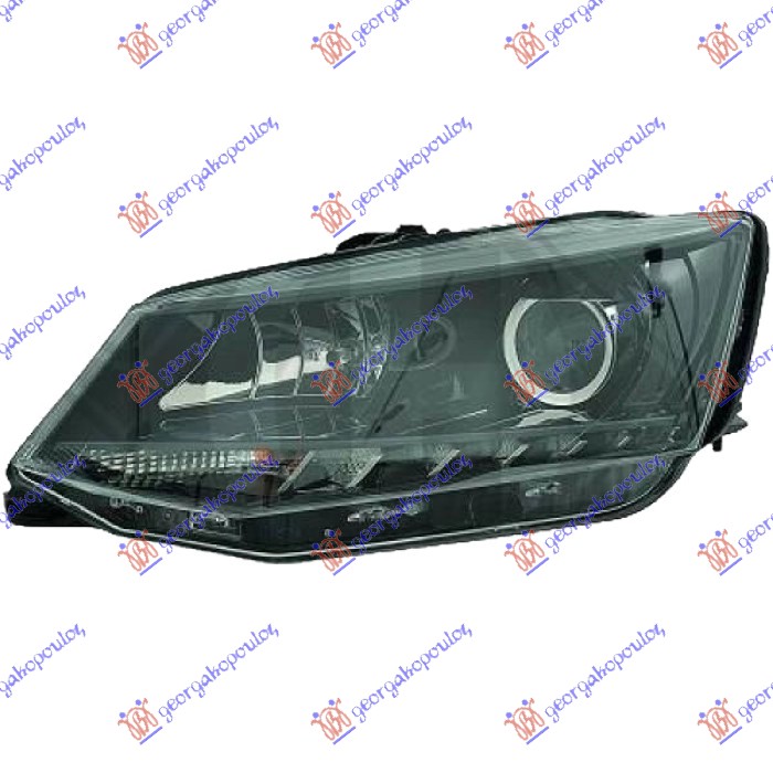 FAR ELEKTRICNI (H7/H7) SA LED DNEVNIM SVETLOM (TYC) SKODA FABIA 2014-2018 (NJ3)