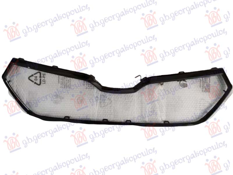 OKVIR PVC MASKE SJAJ-CRNI SKODA FABIA 2018-2021 (NJ3)