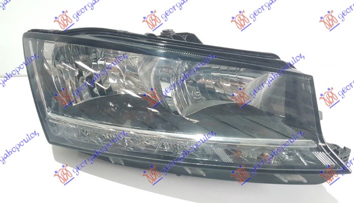 FAR (H7/H7) SA LED DNEVNIM SVETLOM (DEPO) SKODA FABIA 2018-2021 (NJ3)