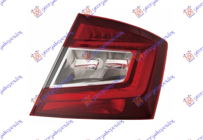 STOP LAMPA LED (DEPO) SKODA FABIA 2018-2021 (NJ3)