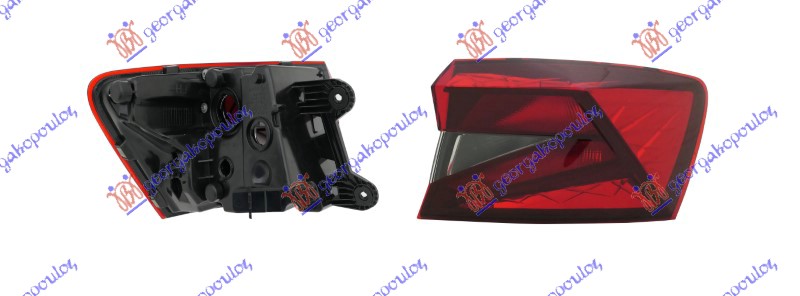 STOP LAMPA (DEPO) SKODA FABIA 2021- (PJ3)