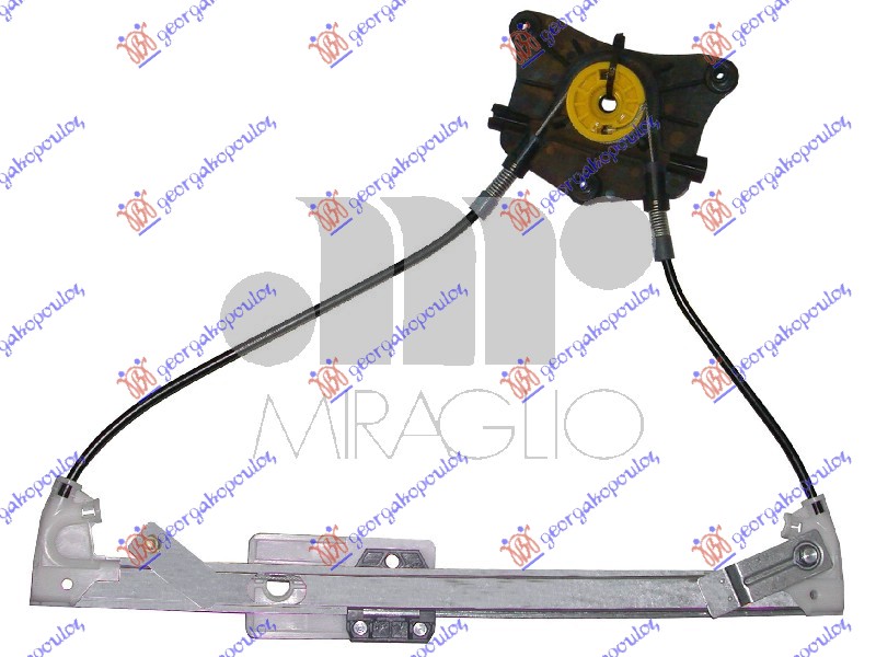 PODIZAC ZADNJEG PROZORA ELEKTRICNI (BEZ MOTORA) (A KVALITET) SKODA YETI 2009-2013 (5L)
