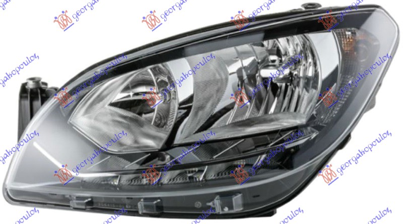 FAR ELEKTRICNI (H7/H7) SA LED DNEVNIM SVETLOM (HELLA) SKODA CITIGO 2017- (NF1)
