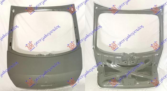 VRATA GEPEKA 5 VRATA SKODA RAPID 2012-2019 (NH3/NK3/NK6/NH1)