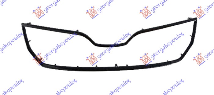 OKVIR PVC MASKE CRNI SKODA RAPID 2012-2019 (NH3/NK3/NK6/NH1)