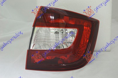 STOP LAMPA (L/B) (TAMNO CRVENA) (TYC) SKODA RAPID 2012-2019 (NH3/NK3/NK6/NH1)