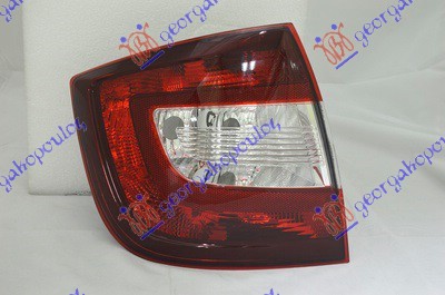 STOP LAMPA (L/B) (TAMNO CRVENA) (TYC) SKODA RAPID 2012-2019 (NH3/NK3/NK6/NH1)