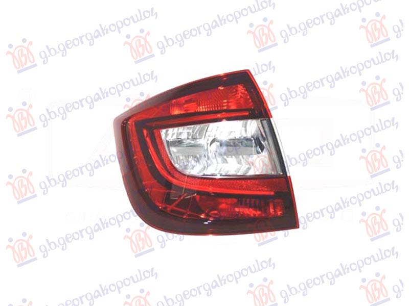 STOP LAMPA LED SKODA RAPID 2012-2019 (L/B) (NH3/NK3/NK6/NH1)