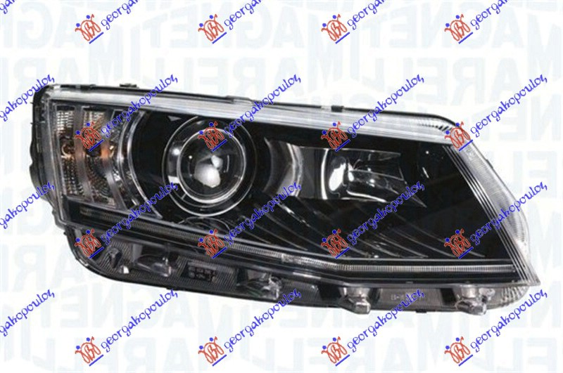 FAR Bi-XENON AFS SA LED DNEVNIM SVETLOM (MARELLI) SKODA OCTAVIA 6 2013-2017 (5E3/NL3/NR3/5E5/5E6)