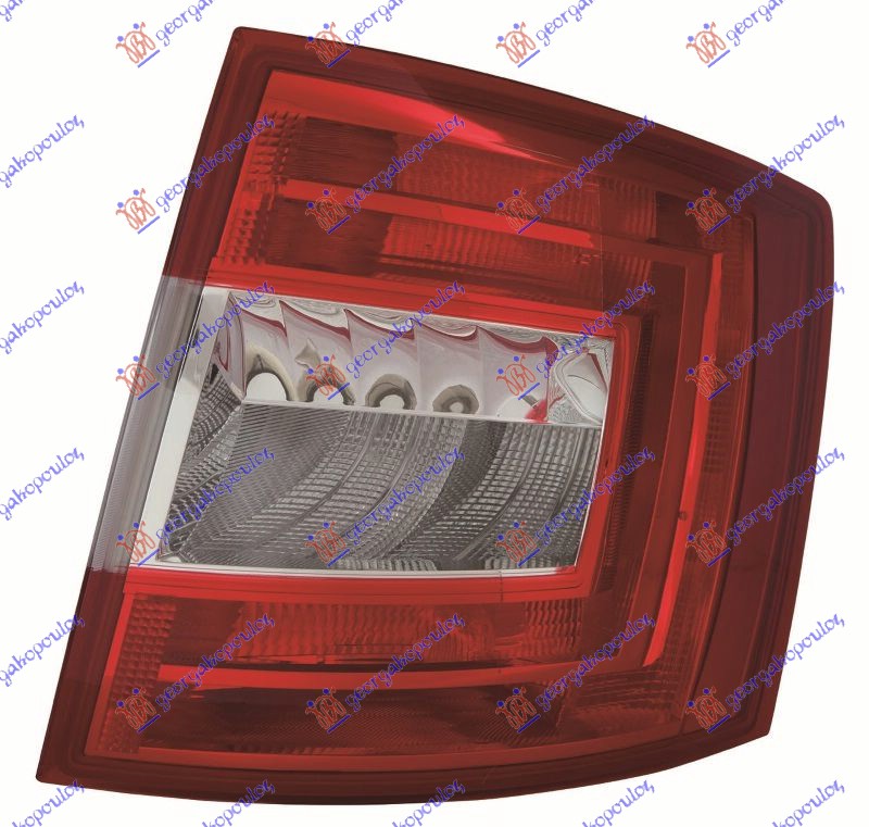 STOP LAMPA KARAVAN (DEPO) SKODA OCTAVIA 6 2013-2017 (5E3/NL3/NR3/5E5/5E6)