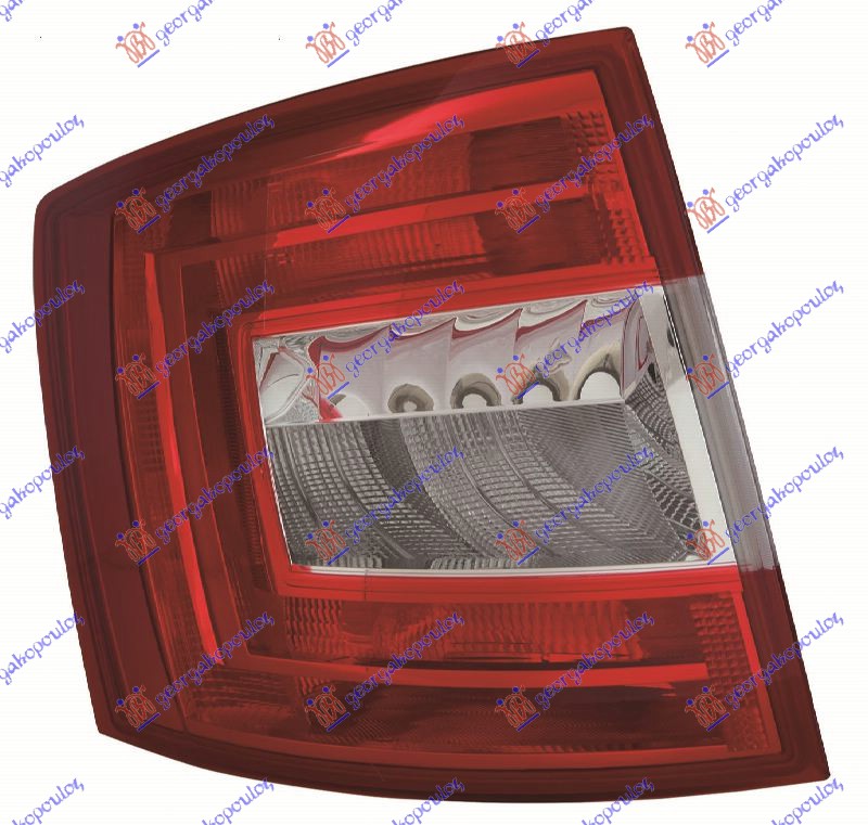 STOP LAMPA KARAVAN (DEPO) SKODA OCTAVIA 6 2013-2017 (5E3/NL3/NR3/5E5/5E6)