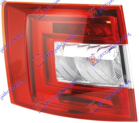 STOP LAMPA KARAVAN LED (HELLA) SKODA OCTAVIA 6 2013-2017 (5E3/NL3/NR3/5E5/5E6)