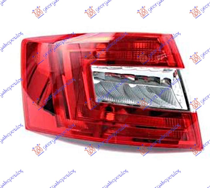 STOP LAMPA (LED) (TYC) SKODA OCTAVIA 6 2017-2020 (5E3/NL3/NR3/5E5/5E6)