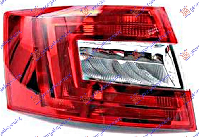 STOP LAMPA LED (HELLA) SKODA OCTAVIA 6 2017-2020 (5E3/NL3/NR3/5E5/5E6)