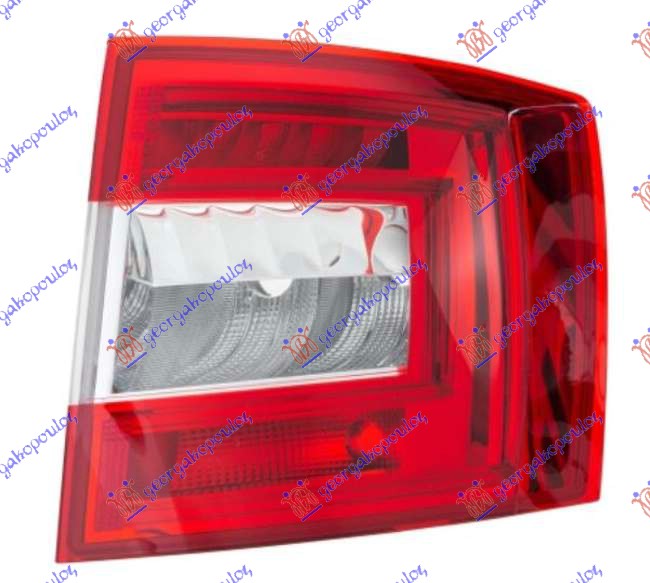 STOP LAMPA LED KARAVAN (HELLA) SKODA OCTAVIA 6 2017-2020 (5E3/NL3/NR3/5E5/5E6)