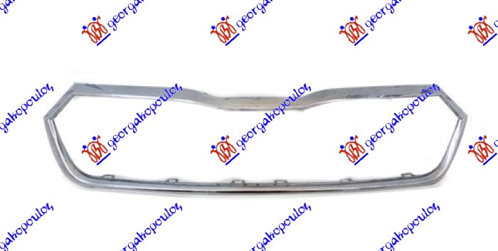 OKVIR PVC MASKE HROM -24 SKODA OCTAVIA 7 2020- (NX3/NN3/PV3/NX5/PV5)