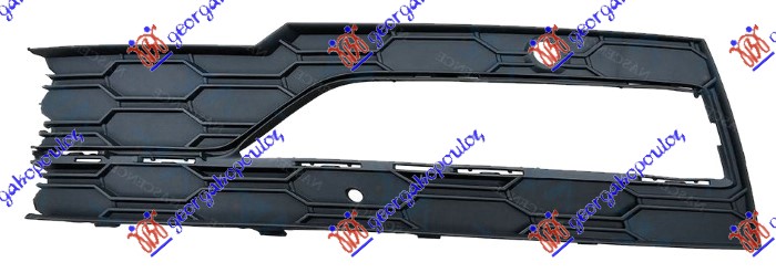 RESETKA PREDNJEG BRANIKA (SA MAGLENKOM) (SA OTVOROM ZA LAJSNU) -24 SKODA OCTAVIA 7 2020- (NX3/NN3/PV3/NX5/PV5)