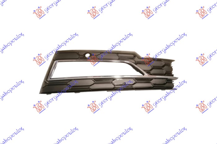 RESETKA PREDNJEG BRANIKA (SA MAGLENKOM) (LAJSNA) (PDS SENZOR) -24 SKODA OCTAVIA 7 2020- (NX3/NN3/PV3/NX5/PV5)