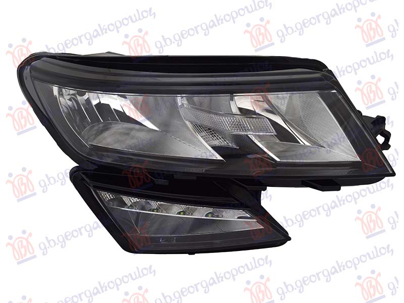 FAR ELEKTRICNI SA MAGLENKA SA LED DNEVNIM SVETLOM (TYC) SKODA KODIAQ I 2016-2021 (NS6/NS7/NV7)