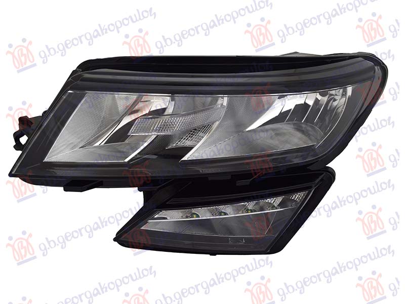 FAR ELEKTRICNI SA MAGLENKA SA LED DNEVNIM SVETLOM (TYC) SKODA KODIAQ I 2016-2021 (NS6/NS7/NV7)