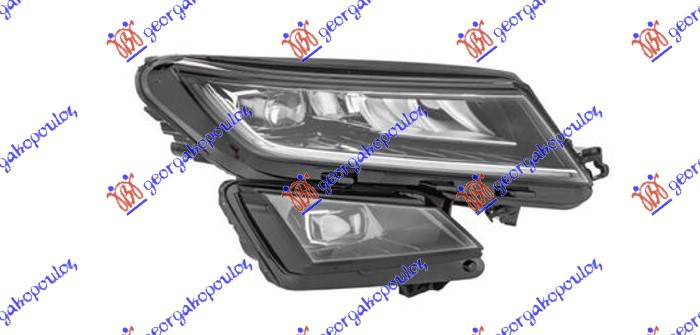 FAR SA MAGLENKA CEO LED (HELLA) SKODA KODIAQ I 2016-2021 (NS6/NS7/NV7)