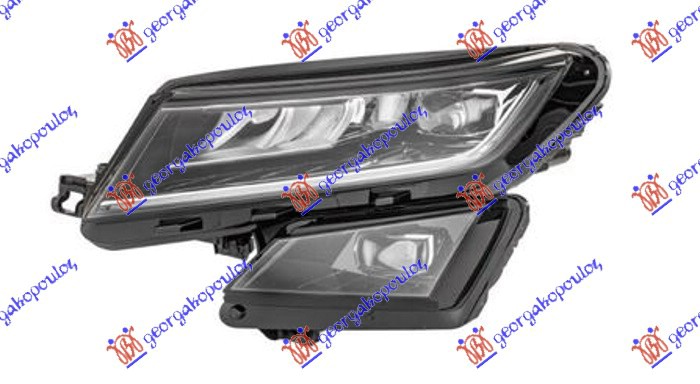 FAR SA MAGLENKA CEO LED (HELLA) SKODA KODIAQ I 2016-2021 (NS6/NS7/NV7)