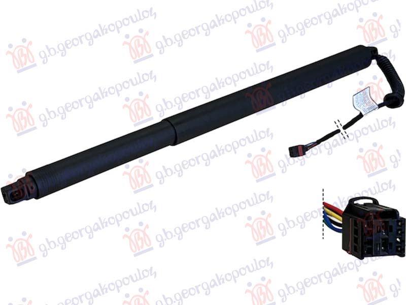 AMORTIZER GEPEK VRATA ELEKTRICNI (L=D) (6 PIN) SKODA KODIAQ I 2016-2021 (NS6/NS7/NV7)