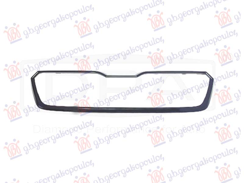 OKVIR PVC MASKE CRNI (RS/SPORTLINE) SKODA KODIAQ I 2021-2024 (NS6/NS7/NV7)