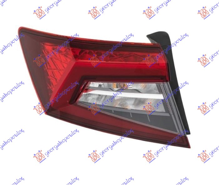 STOP LAMPA SPOLJASNJA LED (DEPO) SKODA KAROQ 2017-2021 (NU7/ND7)