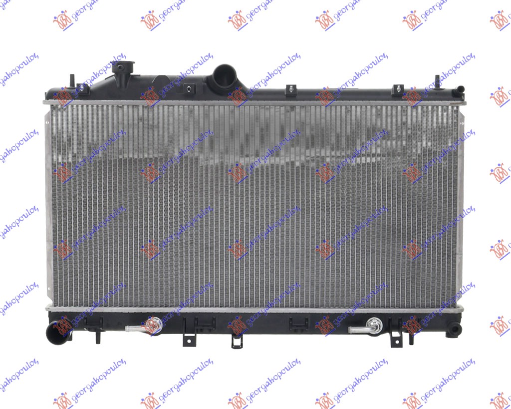 HLADNJAK MOTORA 2.5 i/16V TURBO (MAN/AUTO) (34x68.5x25) SUBARU FORESTER 2008-2012 (SG/SH)