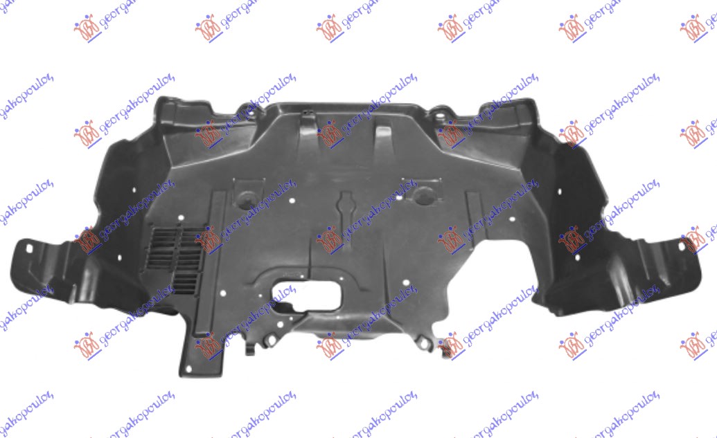 ZASTITA MOTORA SREDNJA PLASTICNA SUBARU FORESTER 2012-2015 (SJ)
