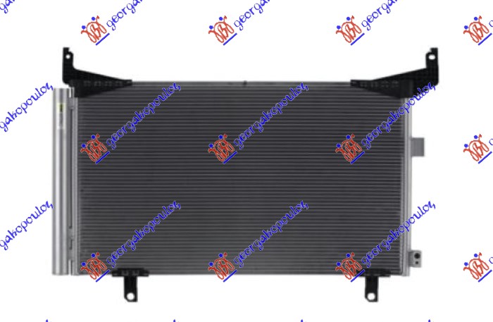 HLADNJAK KLIME 2.0 BENZIN/HIBRID - 2.5 BENZIN (605x360) SUBARU FORESTER 2019-2022 (SK)