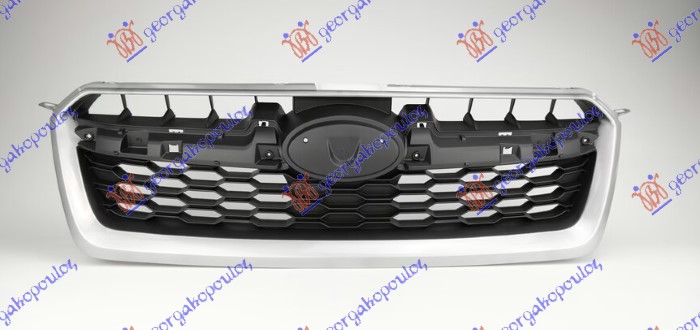 PVC MASKA (SREBRNI OKVIR) -2015 SUBARU IMPREZA 2012-2017 (GD/GJ/GP/GR/GH/G3)