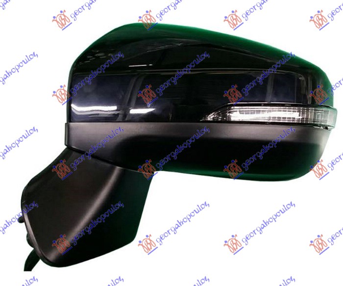 RETROVIZOR ELEKTRICNI SA GREJACEM PM (MIGAVAC) SUBARU IMPREZA 2017-2023 (GT)