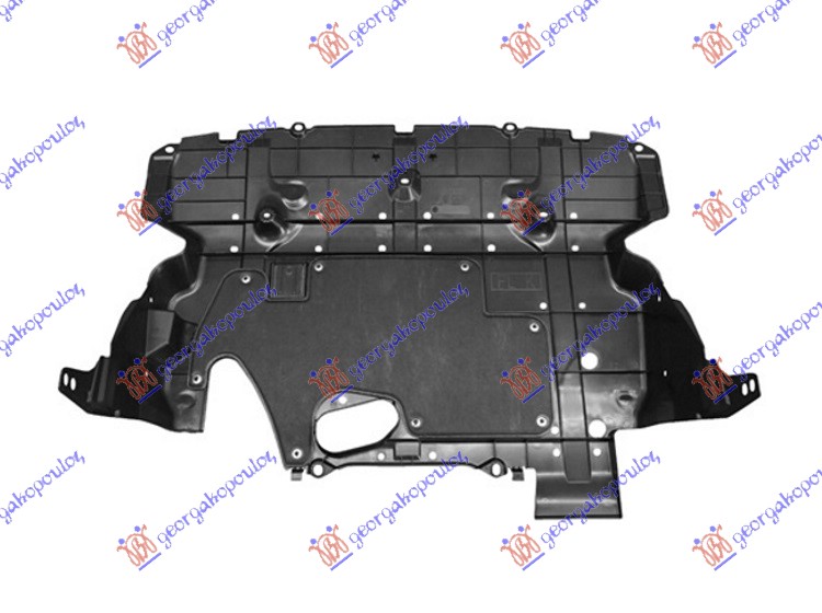 ZASTITA MOTORA PLASTICNA SUBARU IMPREZA 2017-2023 (GT)